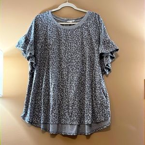 Jane and Delancey size 3X leopard print